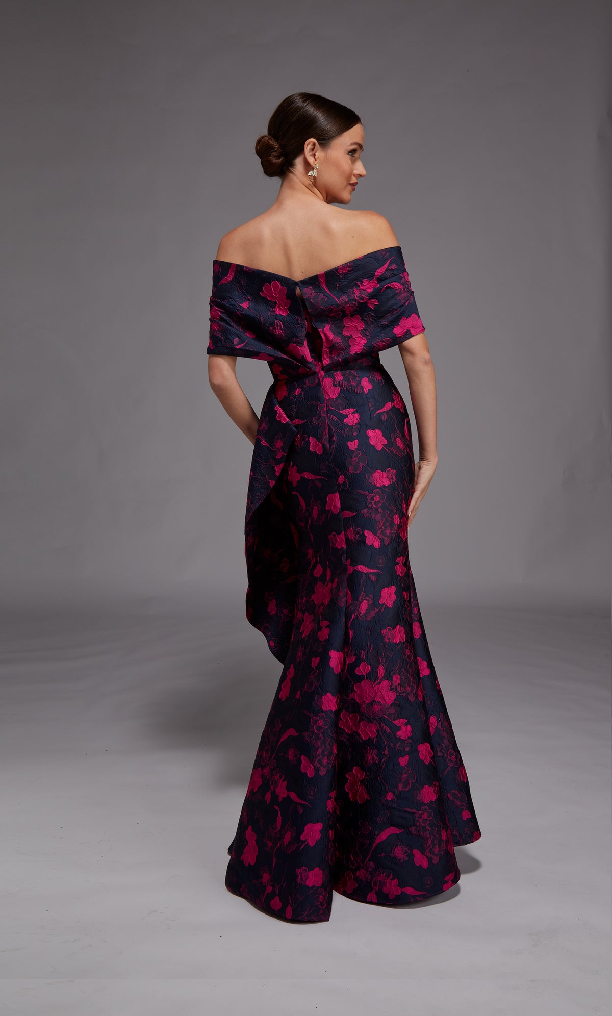 ALYCE Paris 27832 Special Occasion Off The Shoulder Neckline Elegant Fit N Flare Dress
