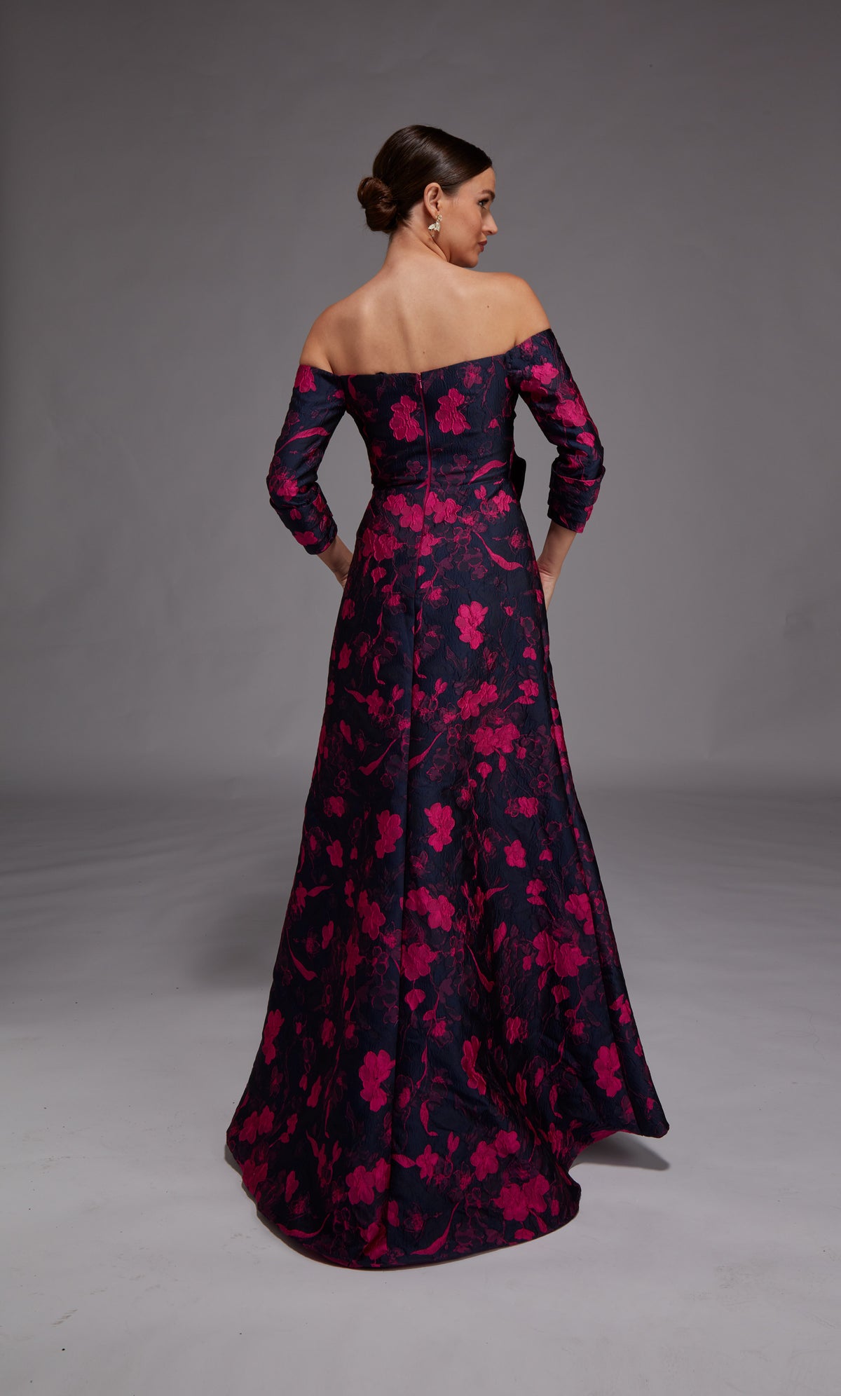 ALYCE Paris 27833 Special Occasion Off The Shoulder Neckline Elegant A Line Dress