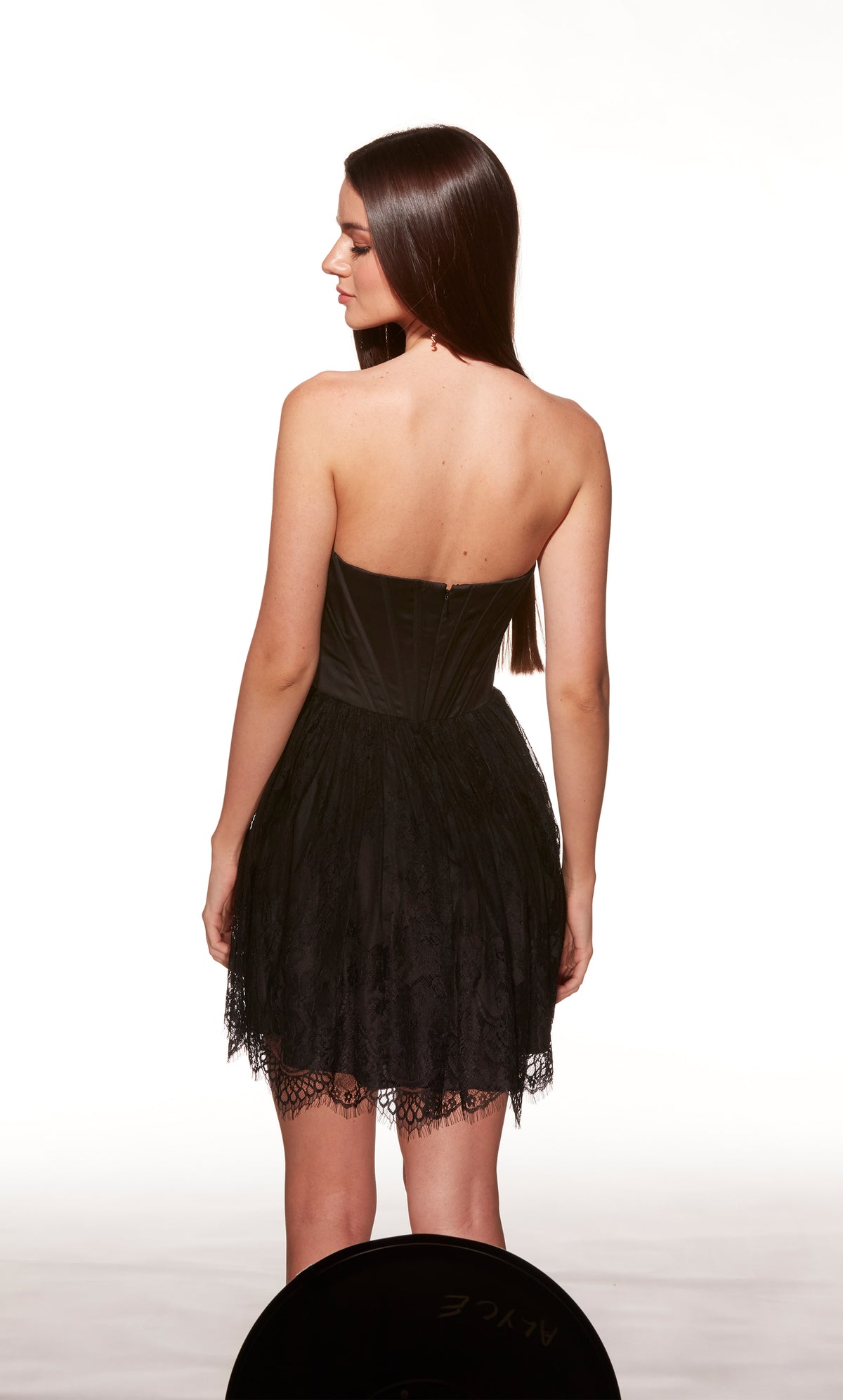 ALYCE Paris 30011 Homecoming Short Strapless Neckline Corset A Line Dress