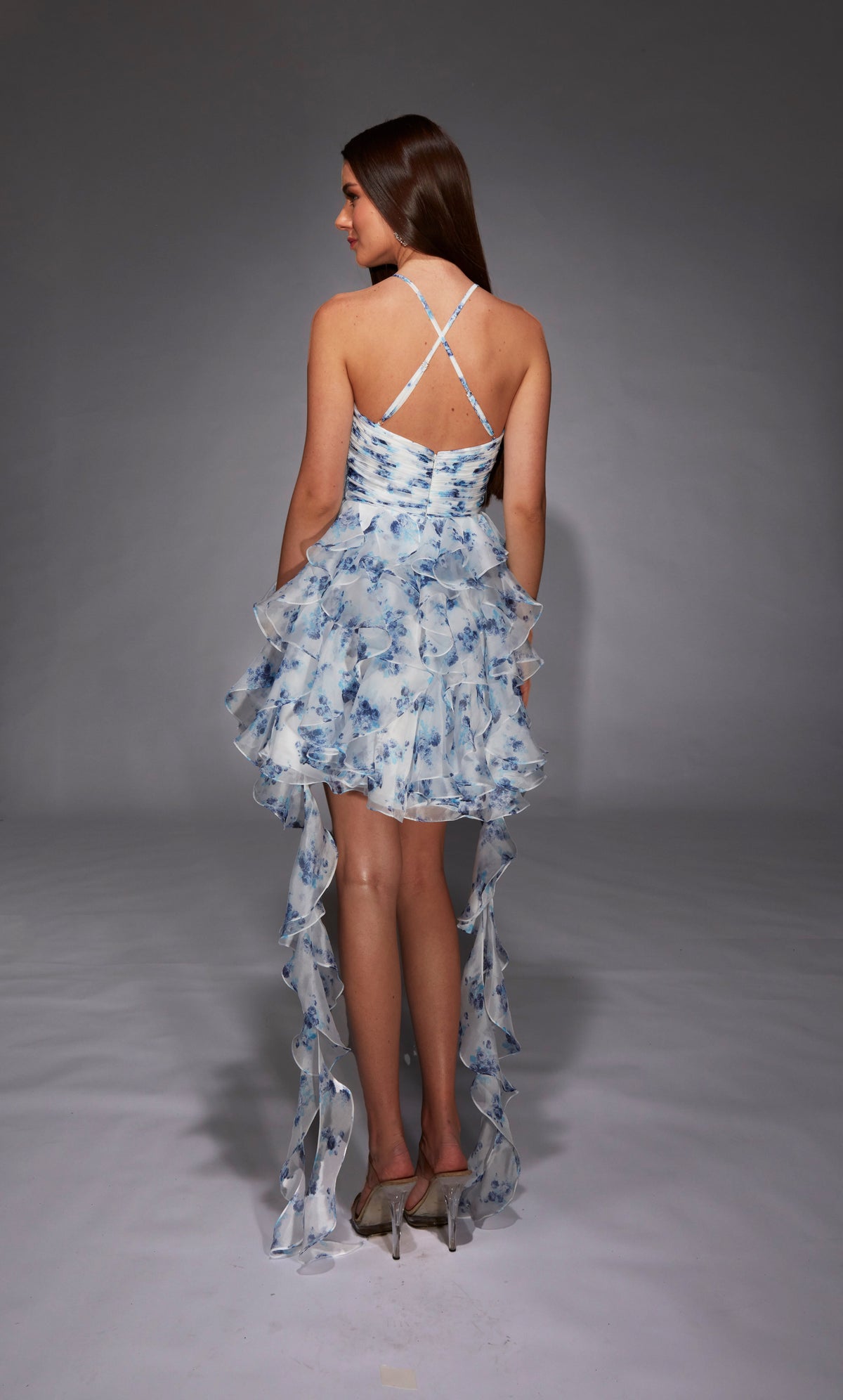 ALYCE Paris 30061 Homecoming Short Sweetheart Neckline Illusion Fit N Flare Dress