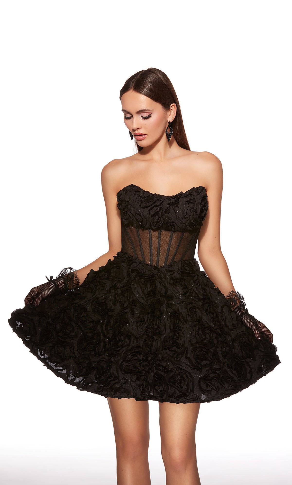 ALYCE Paris 30079 Homecoming Short Scoop Neckline Elegant A Line Dress