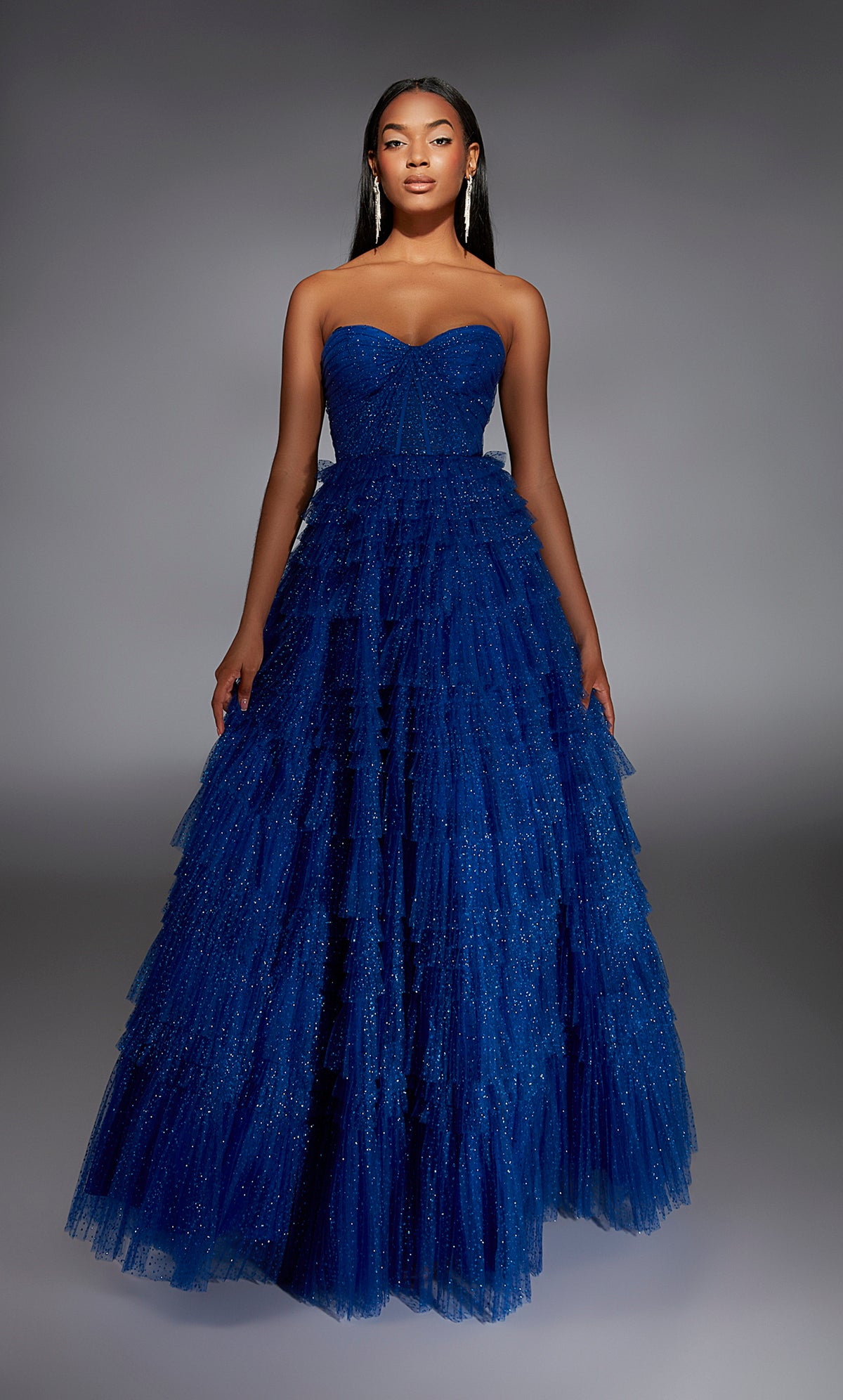 ALYCE Paris 61774 Alyce Long Strapless Shimmery/sparkly Ballgown Dress