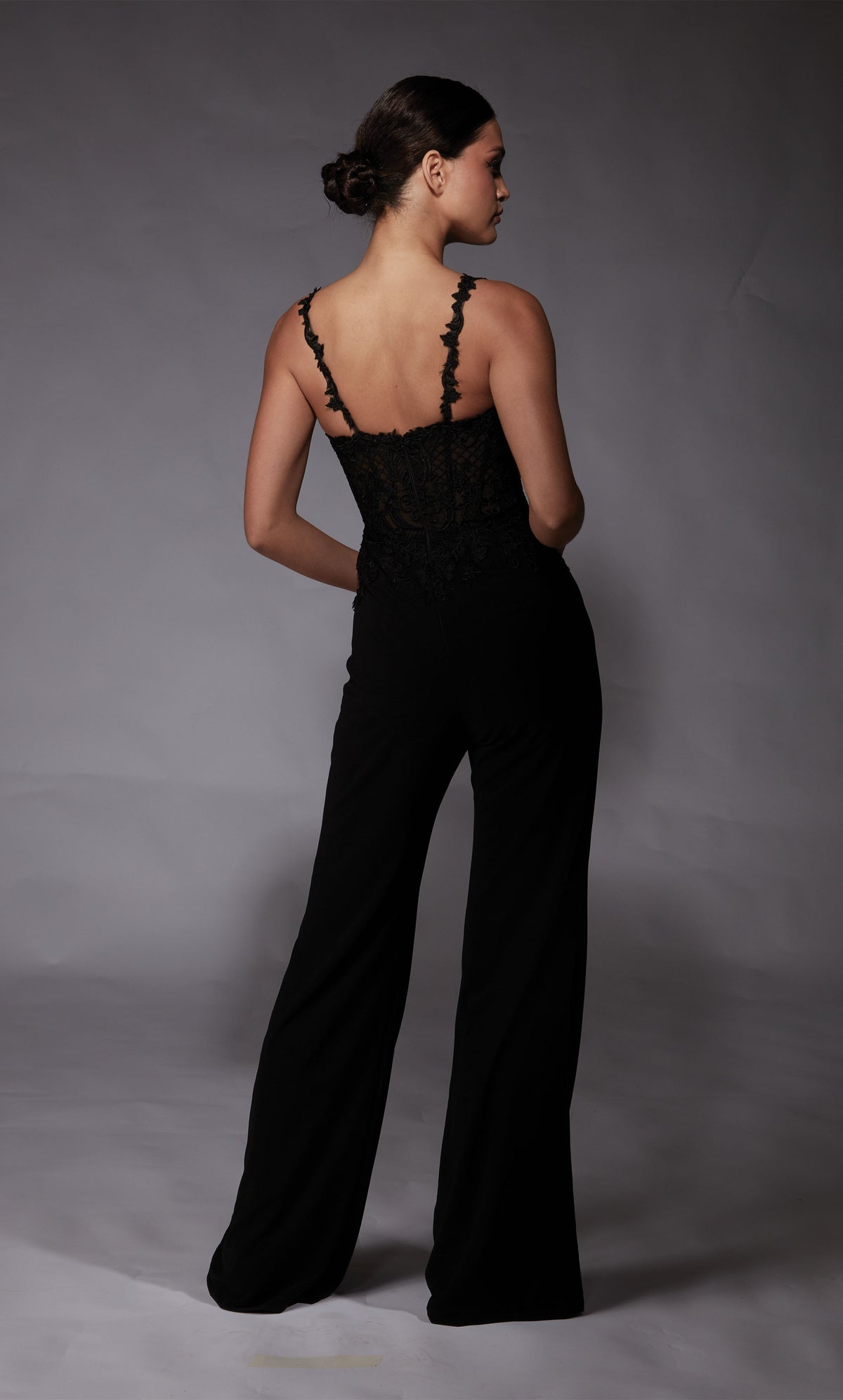 ALYCE Paris 70074 Bridal Sweetheart Elegant Jumpsuit Dress