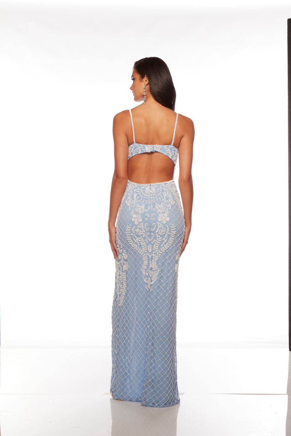 ALYCE Paris 88004 Scoop Embellished Straight Dress
